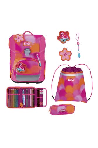 SCOUT Neo Schulranzen-Set 4-teilig