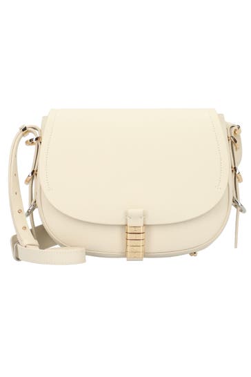 PINKO Umhängetasche bianco seta-mix gal gold-nikel