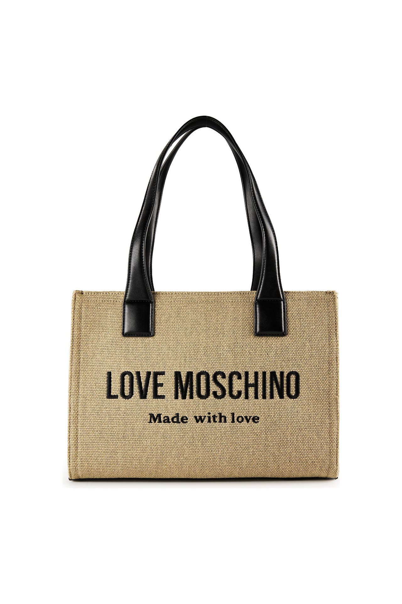 LOVE MOSCHINO Shopper black - gold, Bild 1