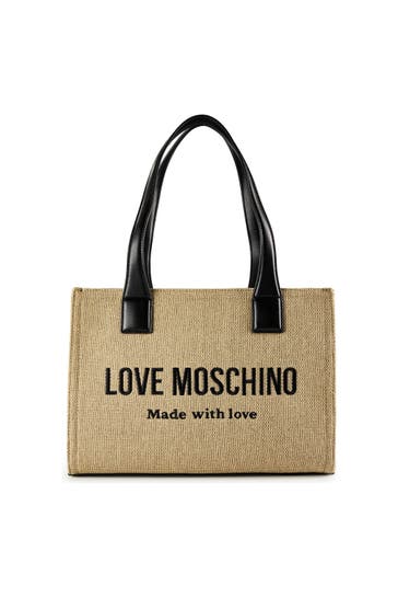 LOVE MOSCHINO Shopper black - gold