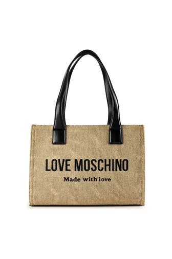 LOVE MOSCHINO Shopper black - gold