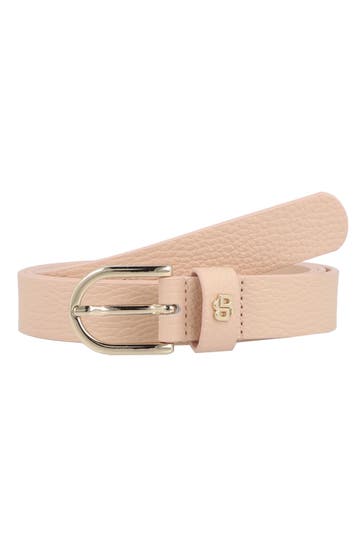 BOSS Gürtel light beige