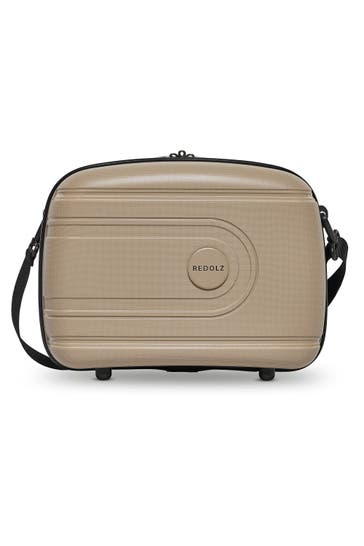 REDOLZ Kulturbeutel Beige