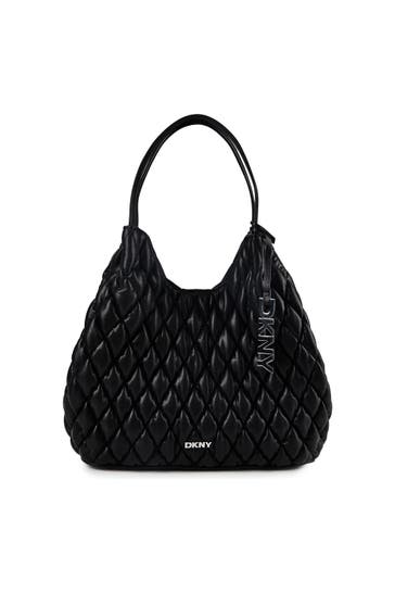 DKNY Shopper black-silver