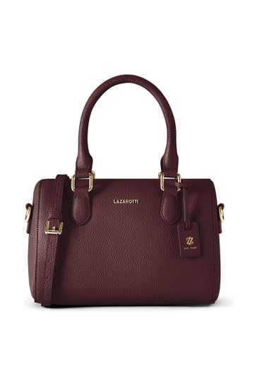 LAZAROTTI Handtasche burgundy