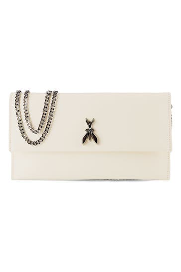 PATRIZIA PEPE Handtasche wooly white-silver