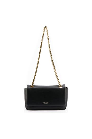 SEIDENFELT Umhängetasche black