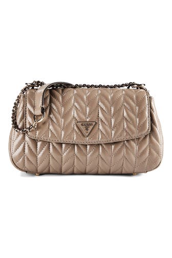 GUESS Umhängetasche dark taupe