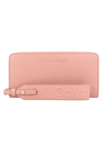 CALVIN KLEIN Geldbörse ash rose