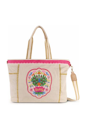 OILILY Umhängetasche peach beige