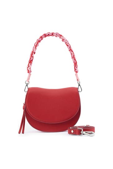 FREDSBRUDER Umhängetasche cherry red
