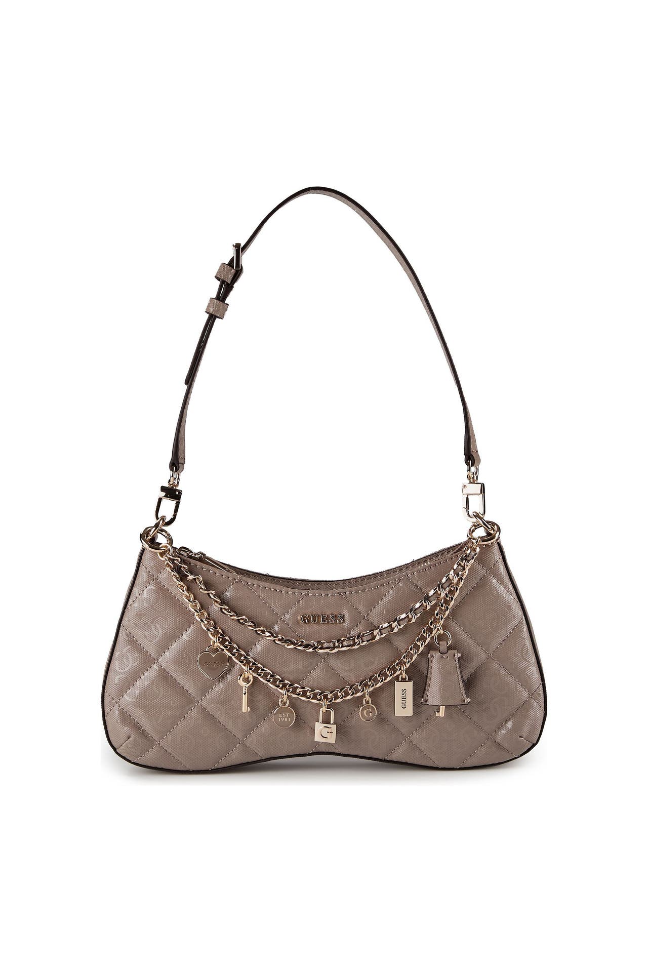 GUESS Handtasche dark taupe, Bild 1