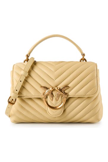 PINKO Handtasche giallo gold