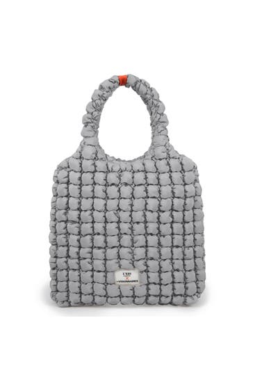LES VISIONNAIRES Shopper light grey