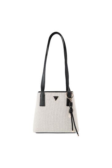 GUESS Handtasche natural-black