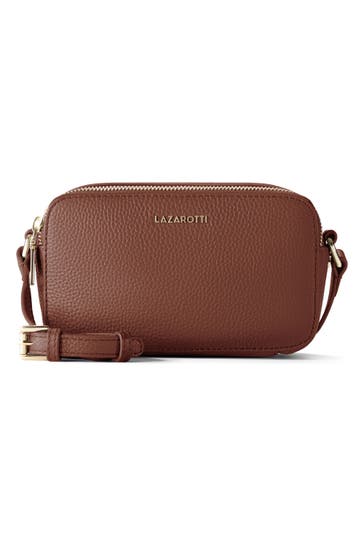 LAZAROTTI Umhängetasche brown