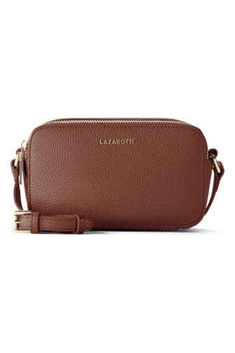 LAZAROTTI Umhängetasche brown