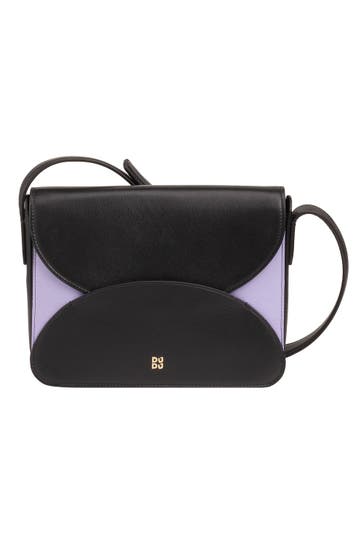 DUDU Umhängetasche black lavender