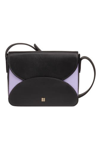 DUDU Umhängetasche black lavender