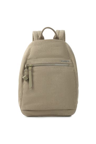 HEDGREN Rucksack corduroy string beige
