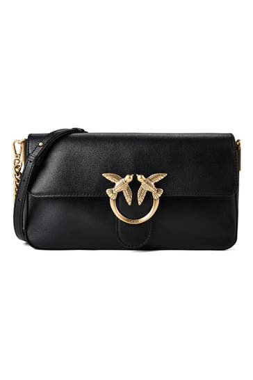 PINKO Umhängetasche nero-antique gold