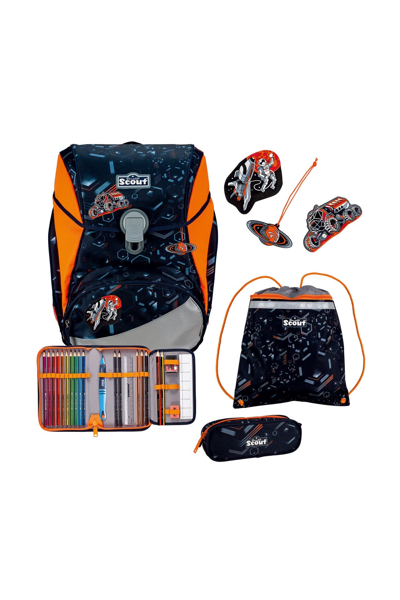 SCOUT Alpha Schulranzen-Set 4-teilig, Bild 1