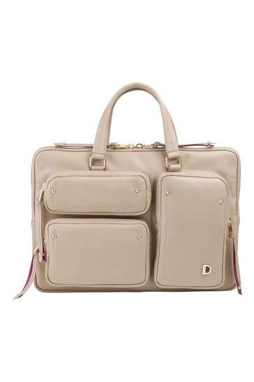 DUDU Business Bag grigio sabbia
