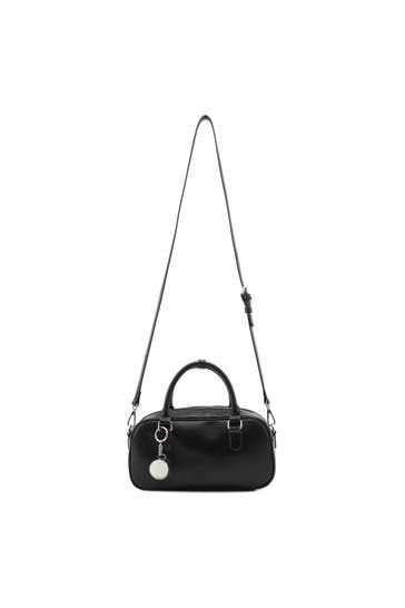 SEIDENFELT Umhängetasche black