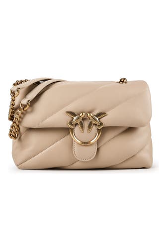 PINKO Umhängetasche beige-grigio fumo