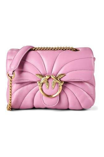 PINKO Handtasche lilla-antique gold