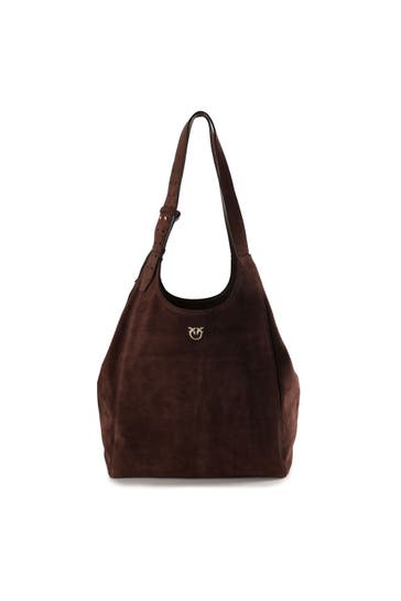 PINKO Handtasche marrone castano matt gold
