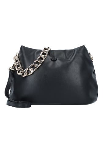 SEIDENFELT Handtasche black-gold