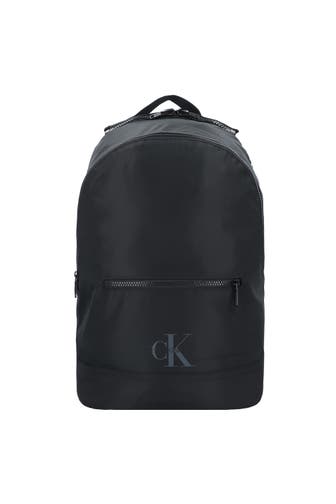 CALVIN KLEIN Rucksack black-silver metallic