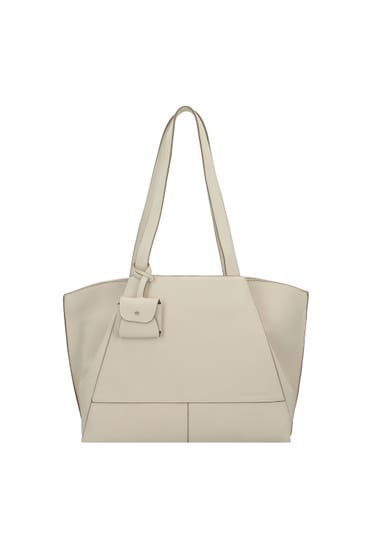 TOM TAILOR - Shopper off white