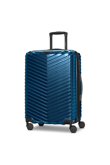 REDOLZ Koffer metallic-blue shiny