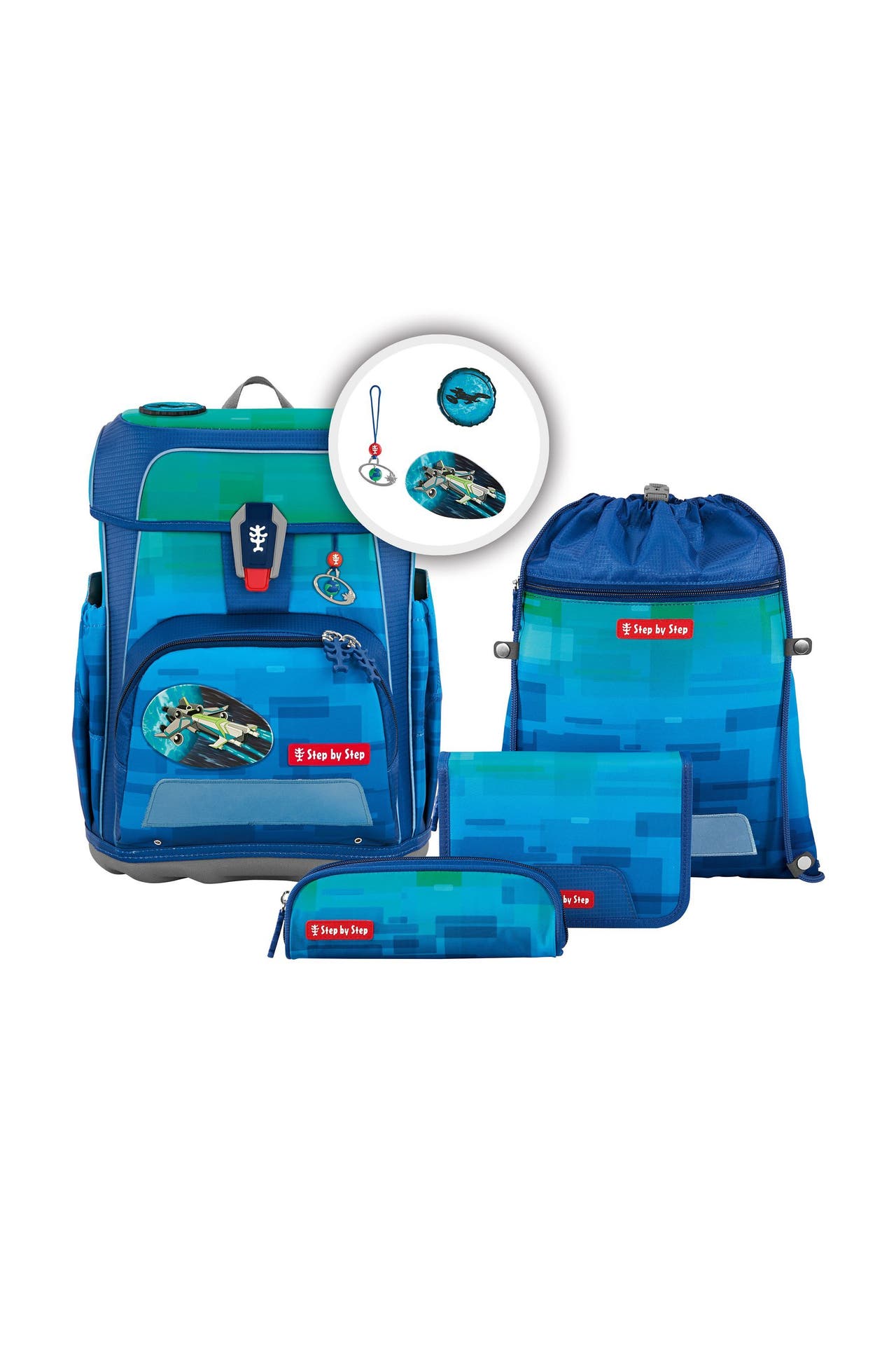 STEP BY STEP Cloud Ocean Schulranzen-Set, Bild 1