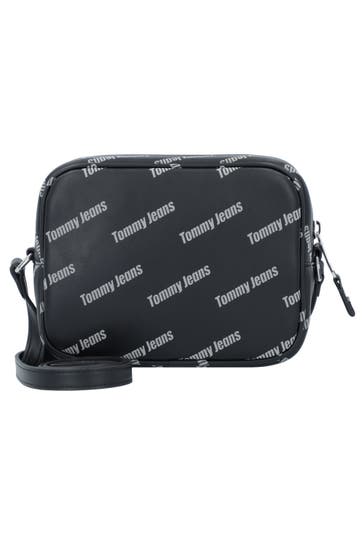 TOMMY HILFIGER Umhängetasche black allover print