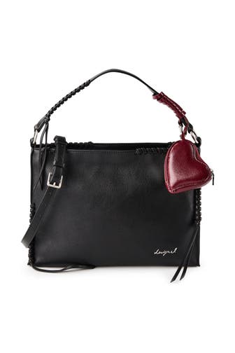 DESIGUAL Umhängetasche black