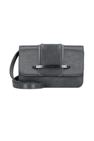 CALVIN KLEIN Umhängetasche gunmetal
