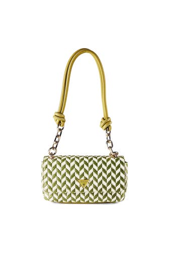 GUESS Handtasche olive multi