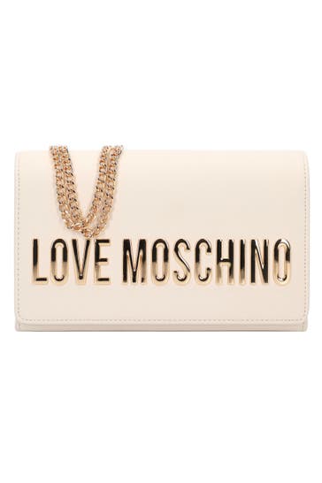 LOVE MOSCHINO Umhängetasche ivory
