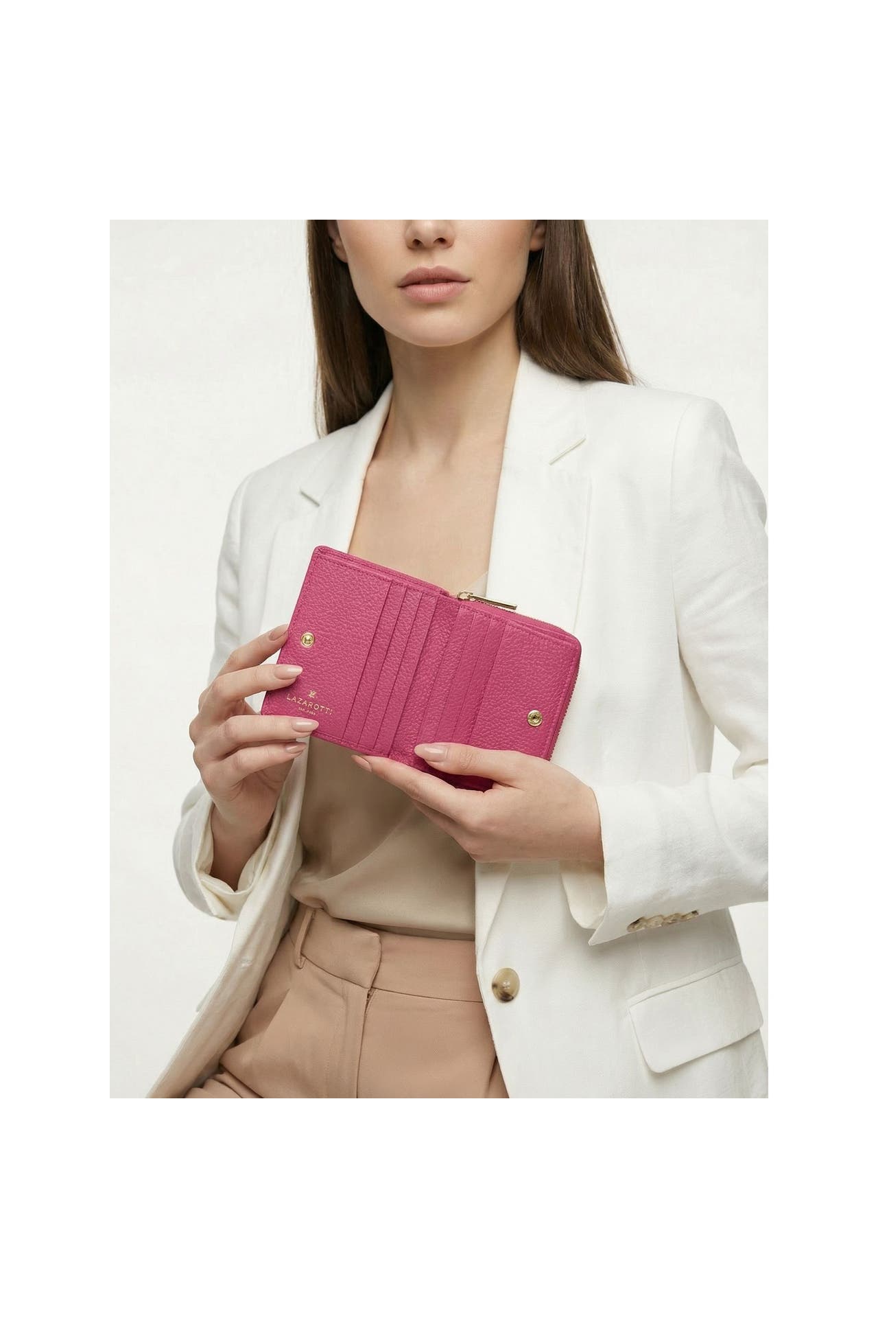 LAZAROTTI Geldbörse hot pink, Bild 1