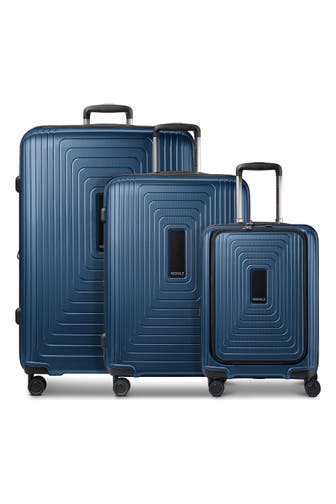 REDOLZ Koffer dark blue metallic