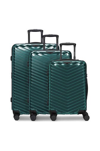 REDOLZ Koffer metallic-green shiny