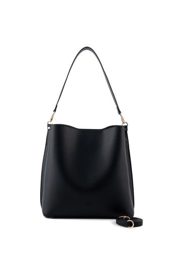 SEIDENFELT Umhängetasche matt black