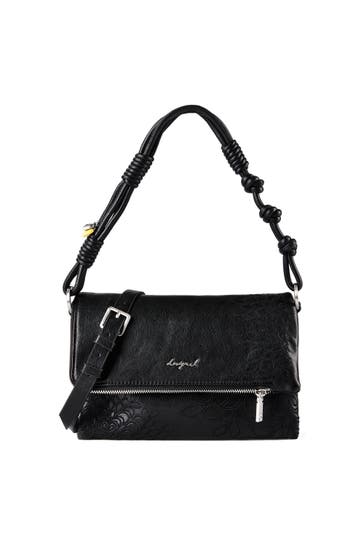 DESIGUAL Umhängetasche black