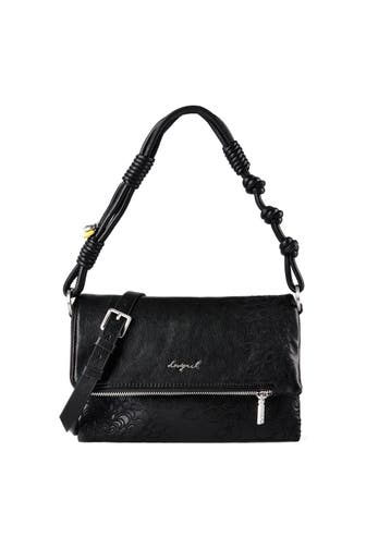 DESIGUAL Umhängetasche black