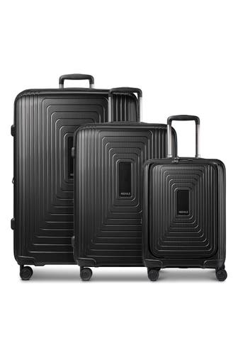 REDOLZ Koffer black metallic