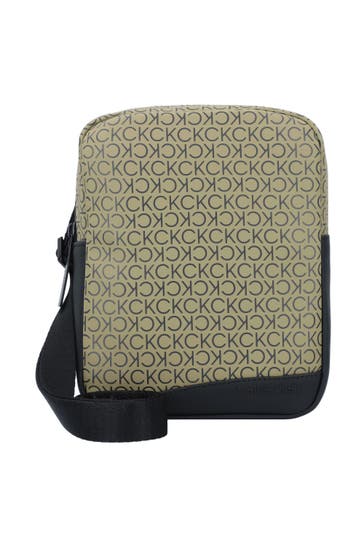 CALVIN KLEIN Umhängetasche delta green mono
