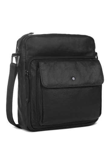 BUGATTI Umhängetasche schwarz